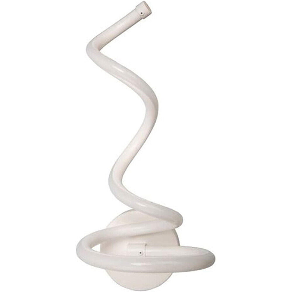 Applique moderno spirale a led 12 watt da parete lumetto abat jour lampada da interno 3 colorazione di luce