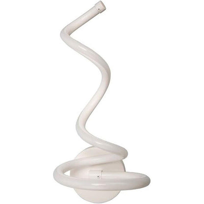 Applique moderno spirale a led 12 watt da parete lumetto abat jour lampada da interno 3 colorazione di luce