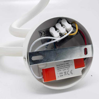 Applique led spirale 12 watt da parete CCT tre colorazione di luce