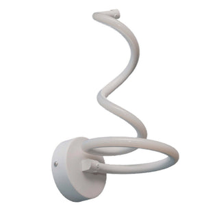 Applique led spirale 12 watt da parete CCT tre colorazione di luce