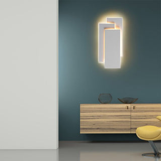 Applique a parete rettangolare 12W tecnologia CCT doppia istallazione