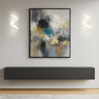 Applique a parete stilizzato 9 watt spirale tecnologia colorazione CCT