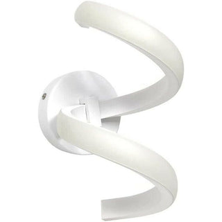 Applique a parete stilizzato 9 watt spirale tecnologia colorazione CCT