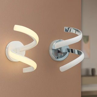 Applique a parete stilizzato 9 watt spirale tecnologia colorazione CCT