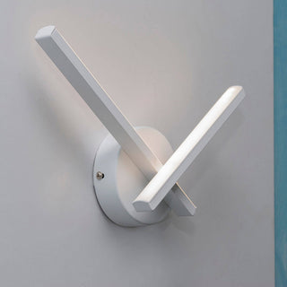 Applique led a parete moderno 6 watt luce fredda calda naturale