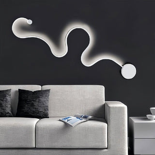 Applique a led 28W decorativo lampada curva con tecnologia CCT