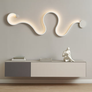Applique a led 28W decorativo lampada curva con tecnologia CCT