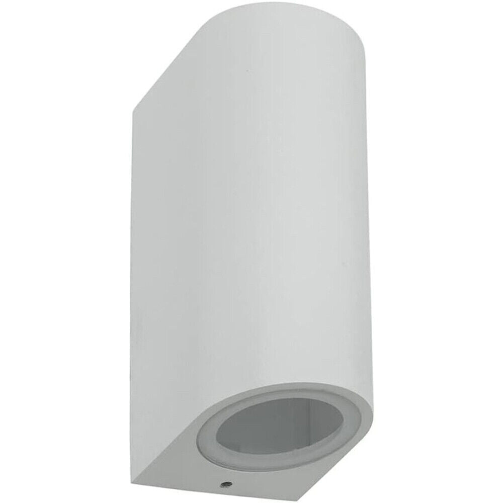 Applique a parete doppia emissione luminosa per esterno balcone terrazzo ip65UP & DOWN 2 portalampada gu10