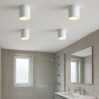 Applique soffitto a cilindro esterno GU10 per balcone terrazzo IP54