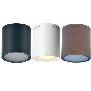 Applique soffitto a cilindro esterno GU10 per balcone terrazzo IP54
