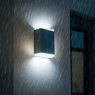 Applique solare 2W doppia emissione di luce tecnologia CCT IP54