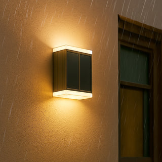 Applique solare 2W doppia emissione di luce tecnologia CCT IP54