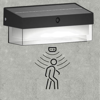 Applique a led solare con sensore movimento 3 modalità luce 6000K IP54