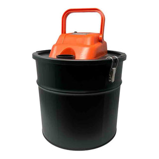 Aspiracenere elettrico 800 watt serbatoio bidone aspiratore 18 litri