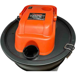 Aspiracenere elettrico 800 watt serbatoio bidone aspiratore 18 litri