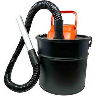 Aspiracenere elettrico 800 watt serbatoio bidone aspiratore 18 litri