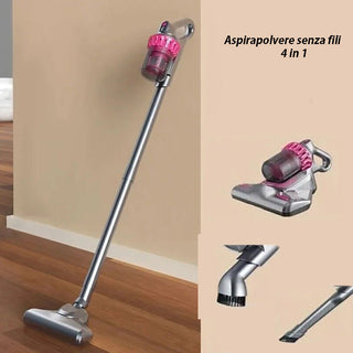 Aspirapolvere senza fili 4IN1 100W ricaricabile con filtro e accessori