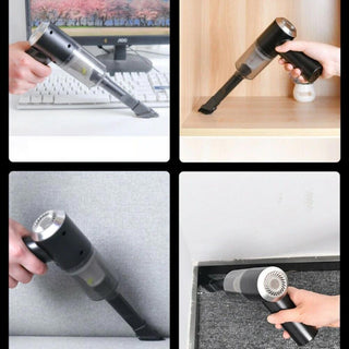 Mini aspirapolvere 2 funzione aspira soffia ricaricabile usb