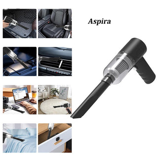 Mini aspirapolvere 2 funzione aspira soffia ricaricabile usb