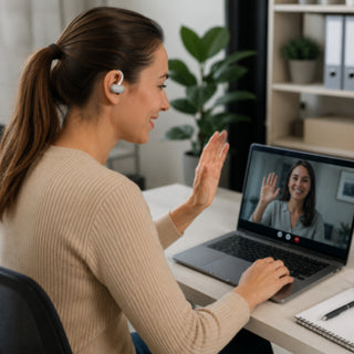 Auricolare ad archetto Bluetooth 5.3 cuffia ricaricabile open-ear