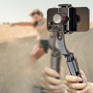 Gimbal stabilizzatore per smartphone con treppiede telecomando e 360°