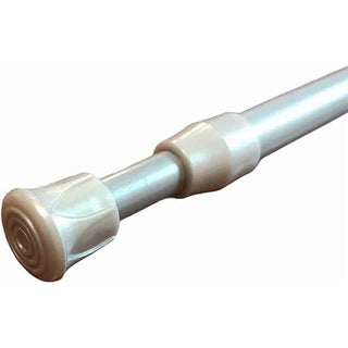 Coppia 2 bastone per tenda da finestra con molla a pressione asta telescopica allungabile da 30 a 50 cm