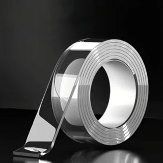 Nastro biadesivo trasparente extra forte rotolo adesivo 3 m x 3 cm