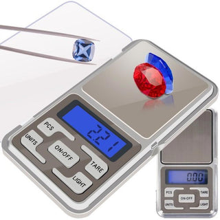 Bilancino di precisione 0,01-200g LCD retroilluminato pesa gr lb oz