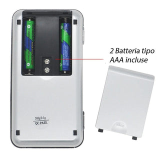 Bilancino di precisione 0,01-200g LCD retroilluminato pesa gr lb oz