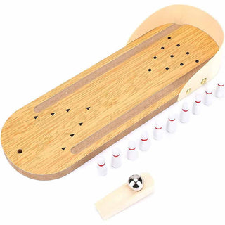 Mini Bowling da tavolo gioco interattivo con birillo palla giocattolo