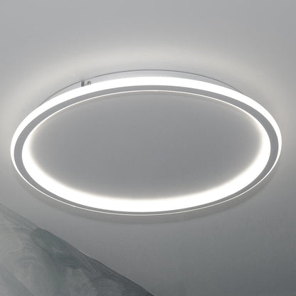 Plafoniera a led da soffitto rotonda 43 watt lampadari a cerchio luce calda 3000k naturale 4000k