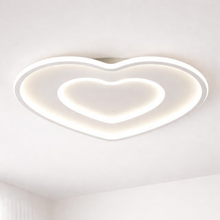 Plafoniera LED moderna a cuore 54 watt tecnologiaCCT