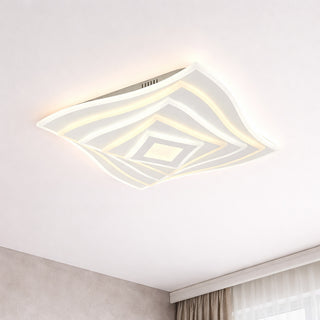 Plafoniera led decorativa 75 watt CCT tre colorazione di luce