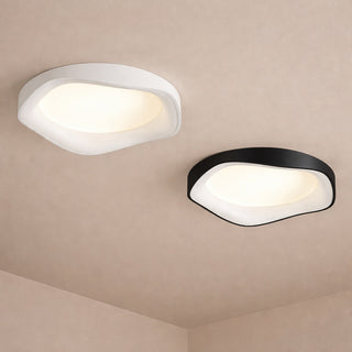 Plafoniera led a onda moderna 38 watt CCT tre colorazione di luce