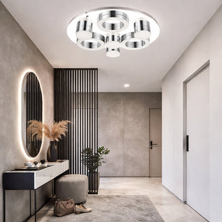 Plafoniera led 33 watt 3 colorazione di luce lampada decorativa CCT