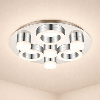 Plafoniera led 33 watt 3 colorazione di luce lampada decorativa CCT