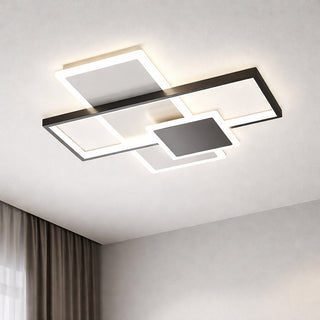Plafoniera led 46 watt tecnologia CCT 3 colorazione di luce con switch