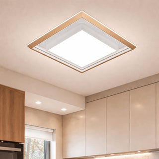 Plafoniera led 48W quadrata CCT tre colorazione telecomando e App