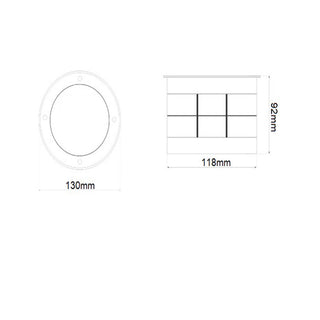 Faretto incasso calpestabile 5 led 5 watt luce 6500k 3000k 4000k IP67