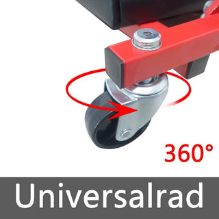 Carrello sabello da officina auto 2in1con ruote girevole a 360°