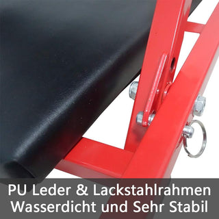 Carrello sabello da officina auto 2in1con ruote girevole a 360°