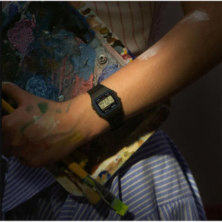 Orologio digitale Casio unisex ora sveglia calendario modello F-91W