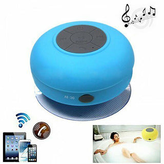 Cassa bluetooth ricaricabile impermeabile con microfono con ventosa