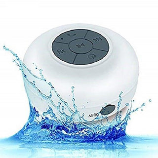 Cassa bluetooth ricaricabile impermeabile con microfono con ventosa