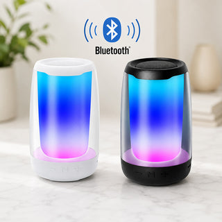 Cassa Bluetooth 5.3 Portatile RGB TWS con Radio FM 5W aux/tf/usb