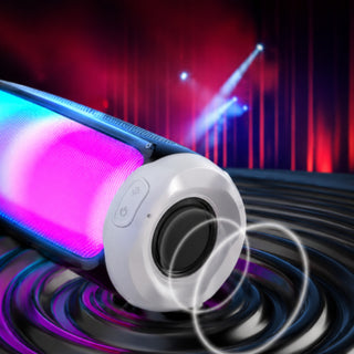 Cassa Bluetooth 5.3 Portatile RGB TWS con Radio FM 5W aux/tf/usb