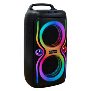 Cassa Bluetooth portatile a zaino 100W RMS con luci RGB ricaricabile