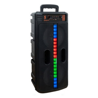 Cassa Bluetooth Ricaricabile 20W RMS con LED RGB radio FM usb sd