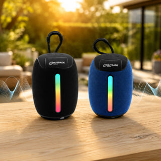 Cassa Bluetooth 5.3 Portatile 5W RMS con LED RGB TWS e Radio FM
