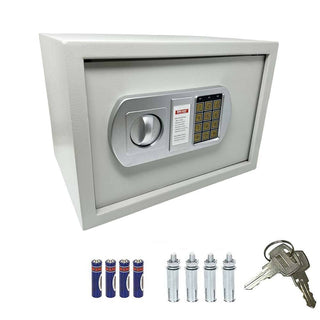Cassaforte a muro combinazione digitale elettronica 2 chiave 35x25 cm